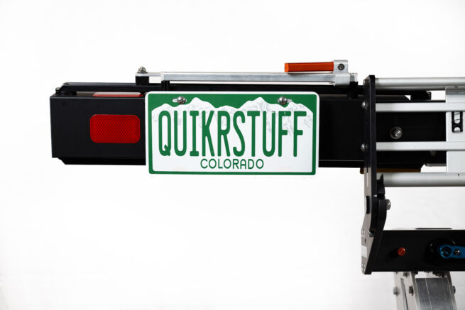 Tray Mount License Plate Kit - Image 2