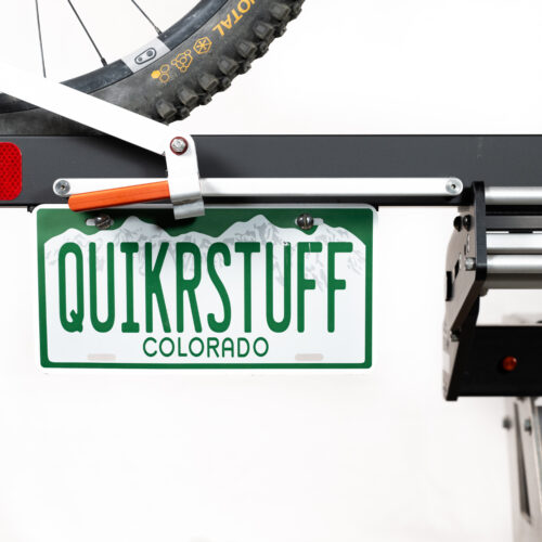Tray Mount License Plate Kit