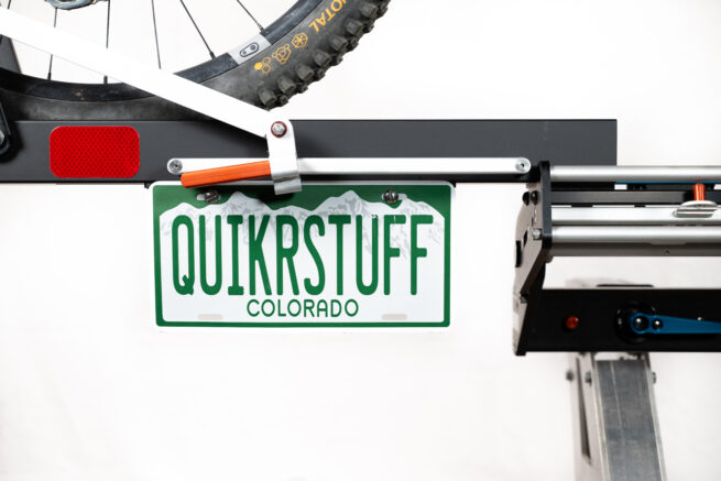 Tray Mount License Plate Kit