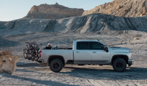 Truck with bikes in Grand Junction