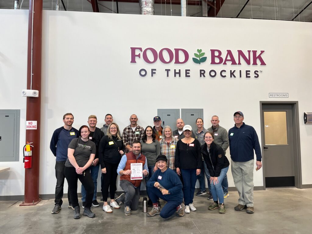 GJEP Welcome Wagon donates time to Food Bank of the Rockies