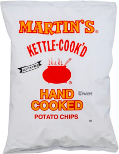 Bag of Martin's Kettle-Cook'd Hand Cooked Potato Chips