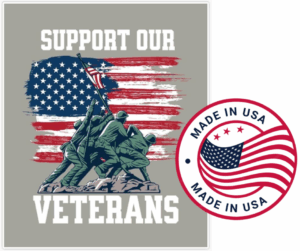 Support our Veterans Made in USA