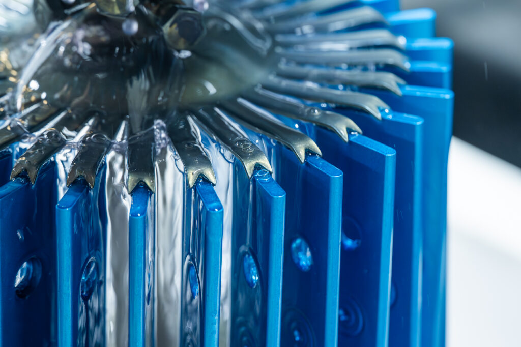 bike rack parts getting anodized