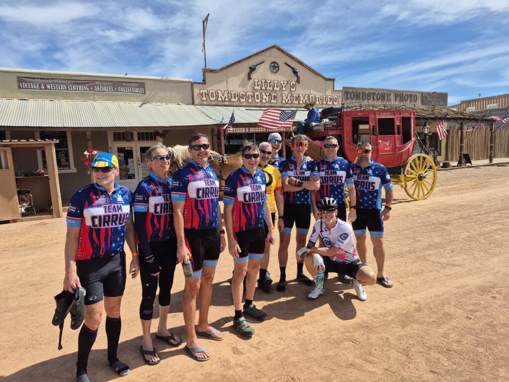 Scott Jones and his team at the 24 Hours in the Old Pueblo