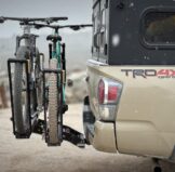 two bikes loaded up on Mach2 bike rack